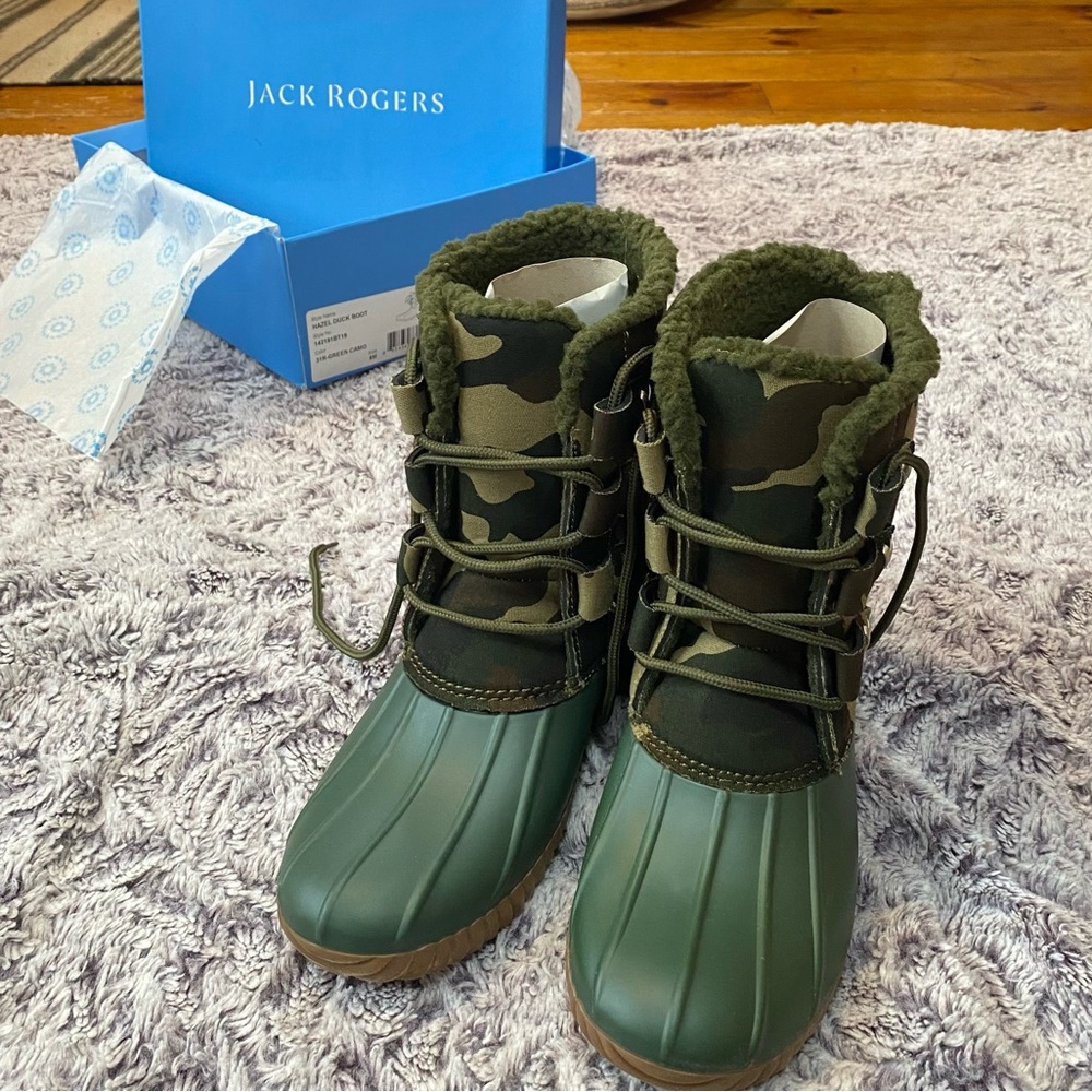 Jack Rogers Camo Duck Boots